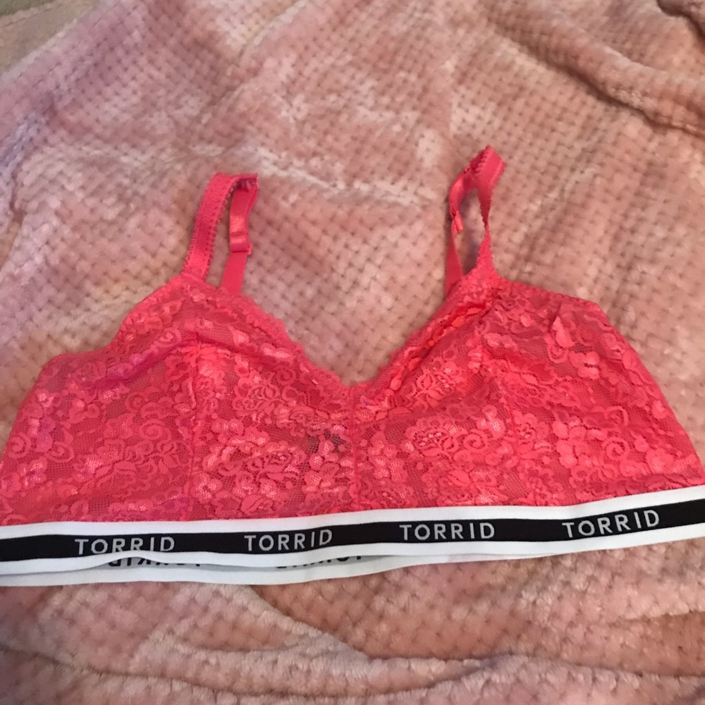 Torrid lace bralette